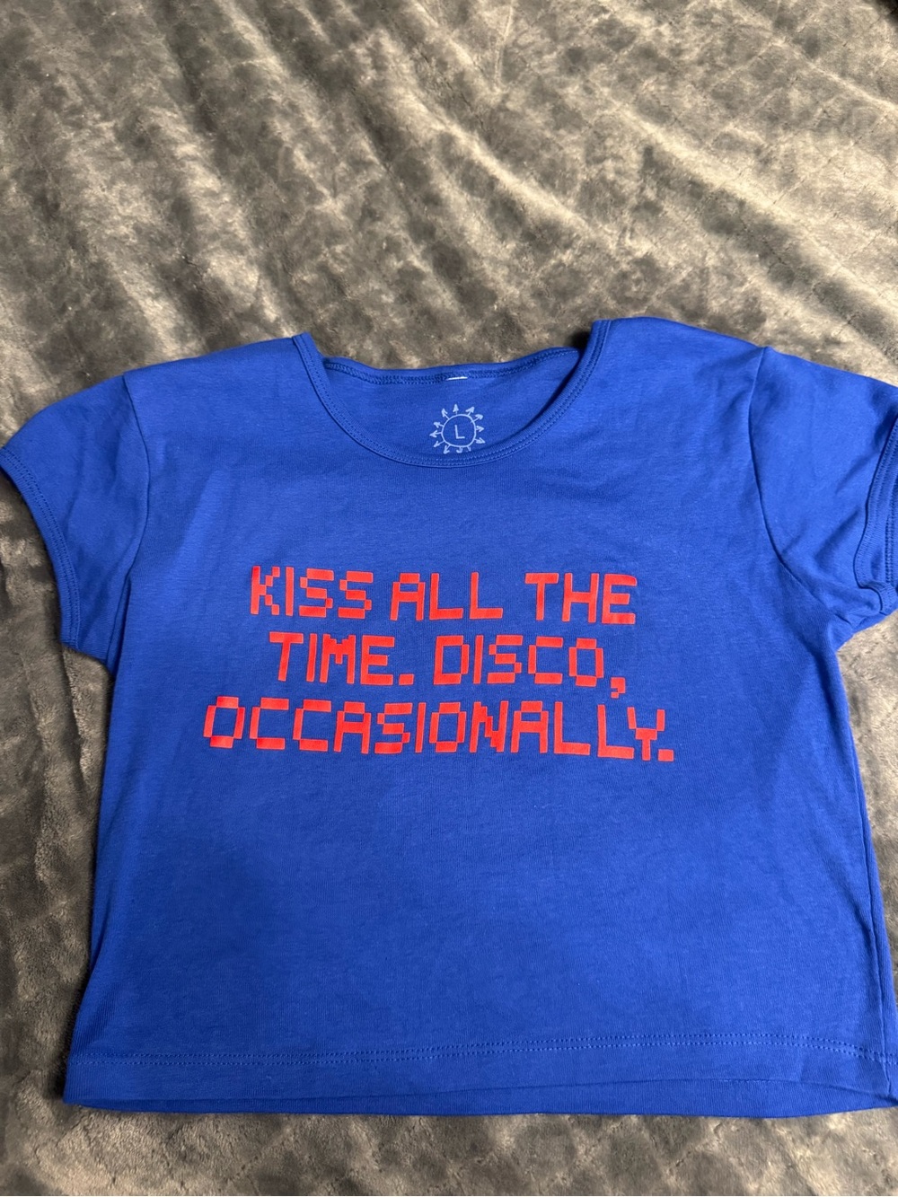 Harry Styles baby T.  From pop up shop